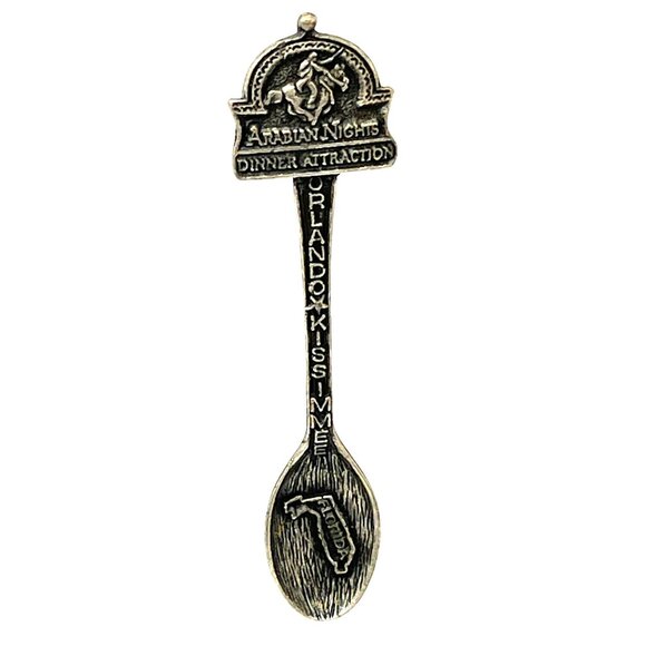 Arabian Nights Dinner Attraction Souvenir Spoon Orlando Kissimmee Florida Gish - Picture 1 of 6